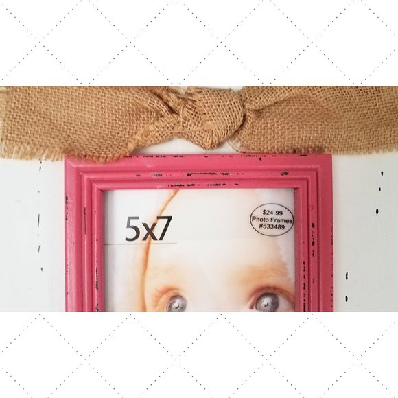 Distressed Rustic Wood Picture Frame 5x7 - Picture 3 of 4